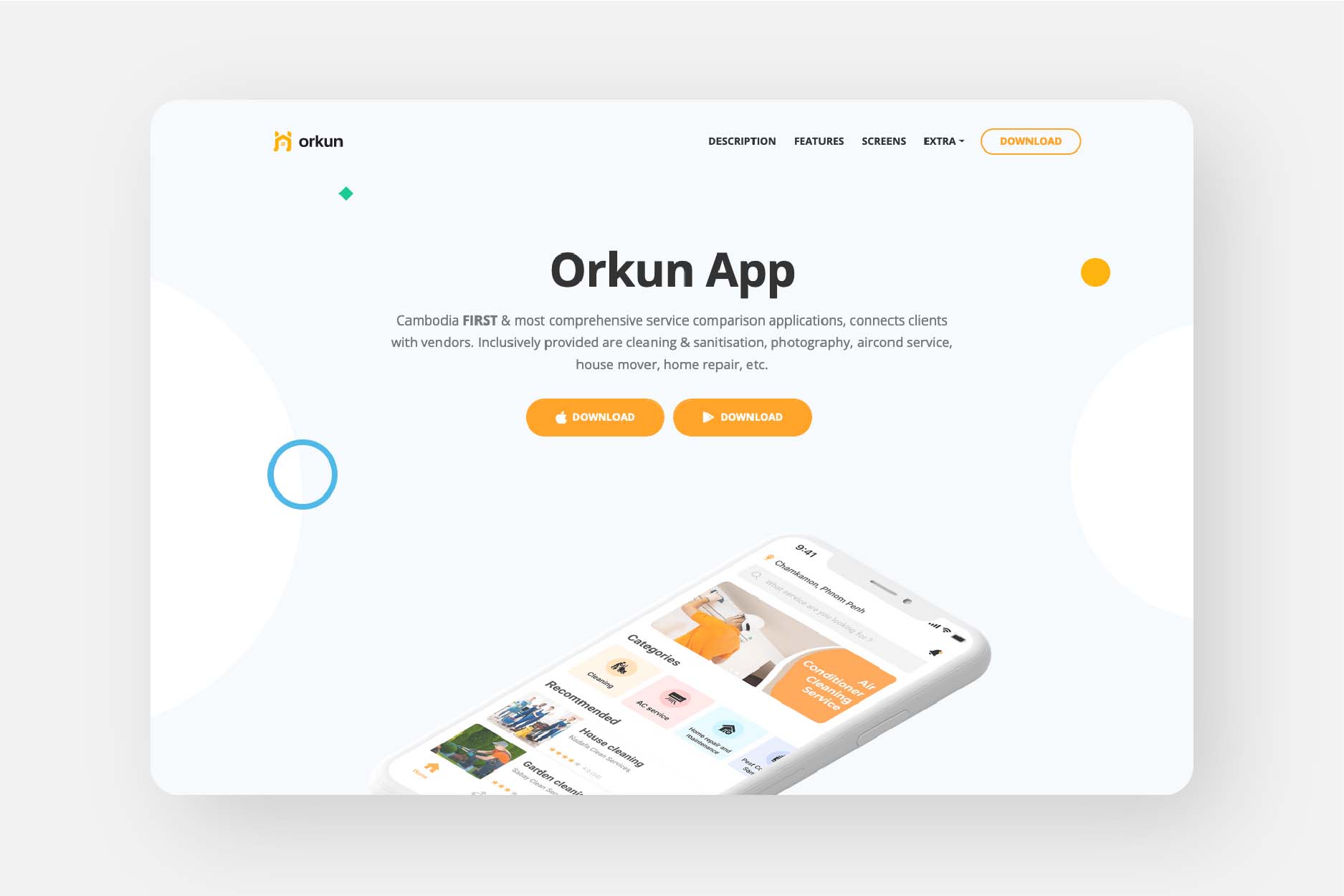 Orkun App Portfolio